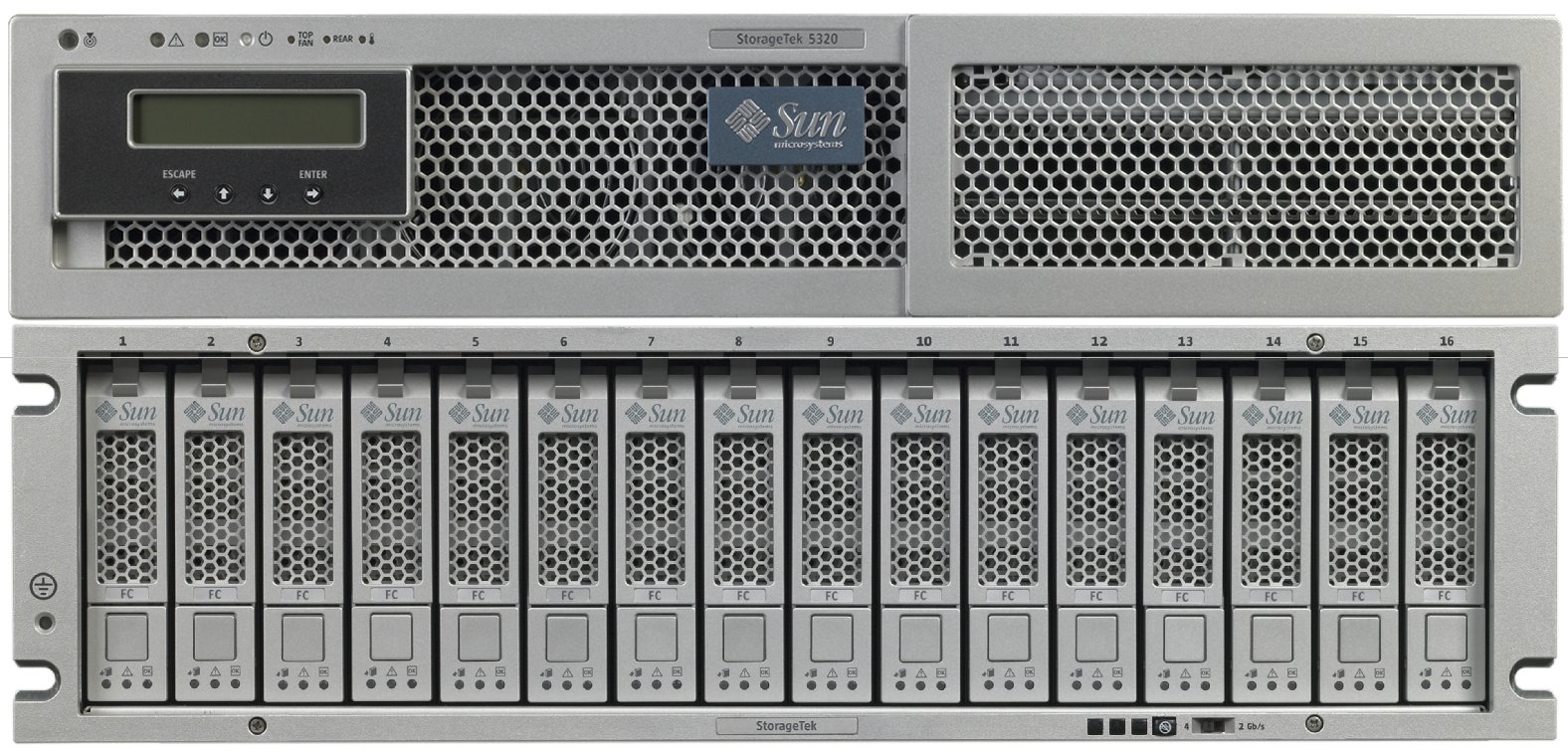 Sun StorageTek 5320 NAS (post July 2006) Front Zoom