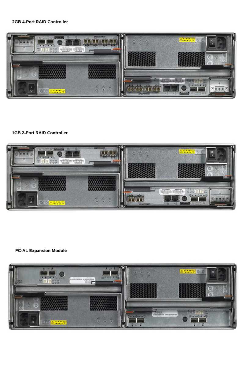 Sun StorageTek 6140 Rear Zoom