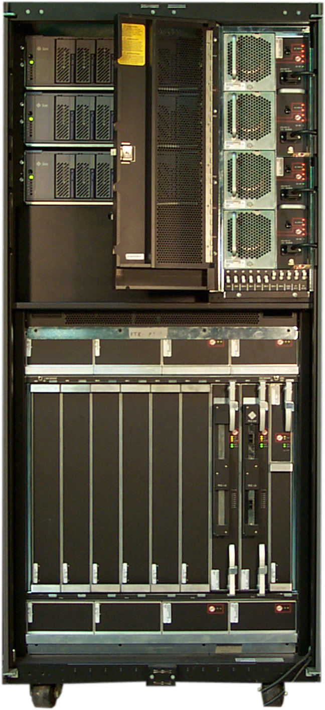 Sun Enterprise 10000 Front Open Zoom