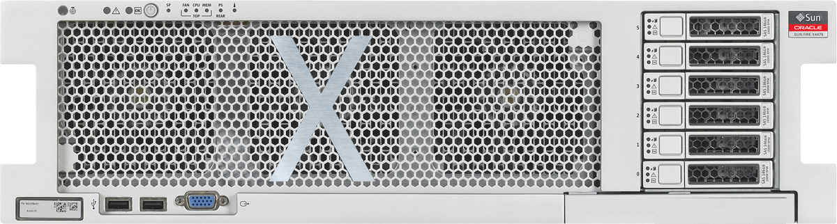 Oracle Exalytics In-Memory Machine X3-4 Front Zoom