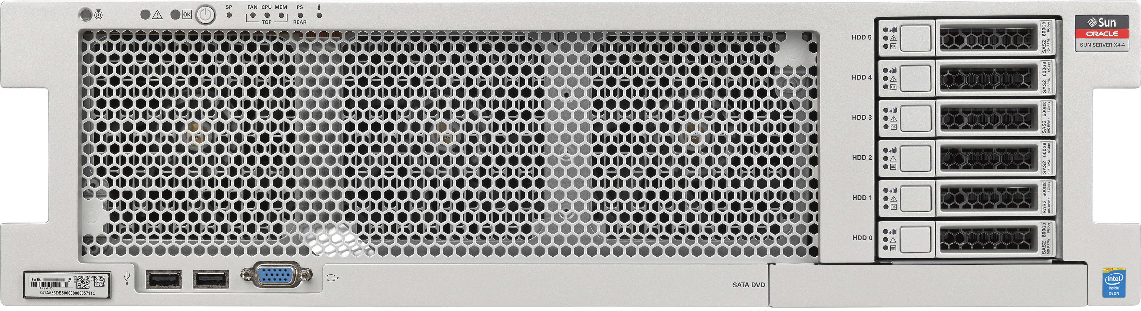 Oracle Exalytics In-Memory Machine X4-4 Front Zoom