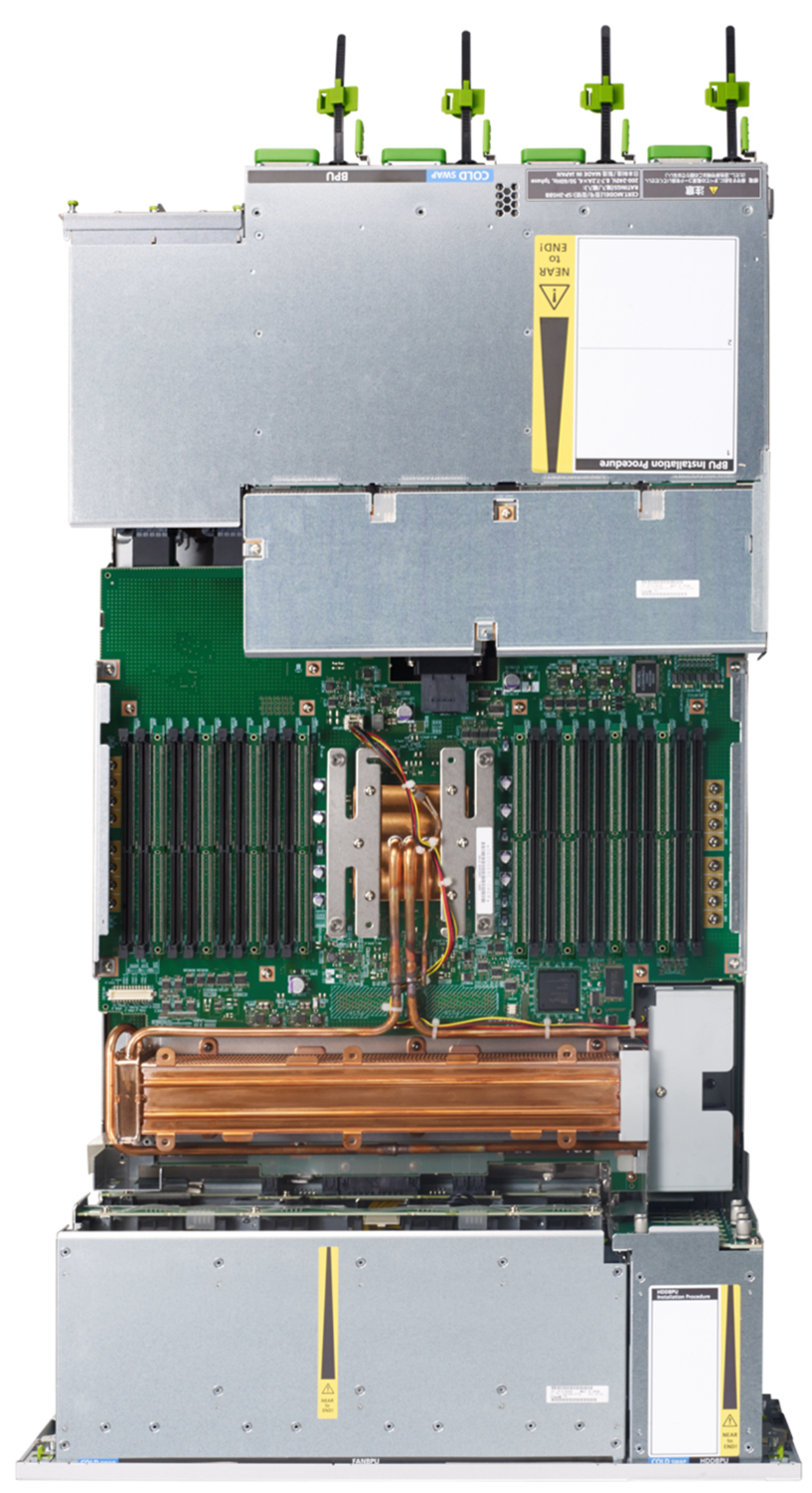 Fujitsu Server M12-2S Top Zoom