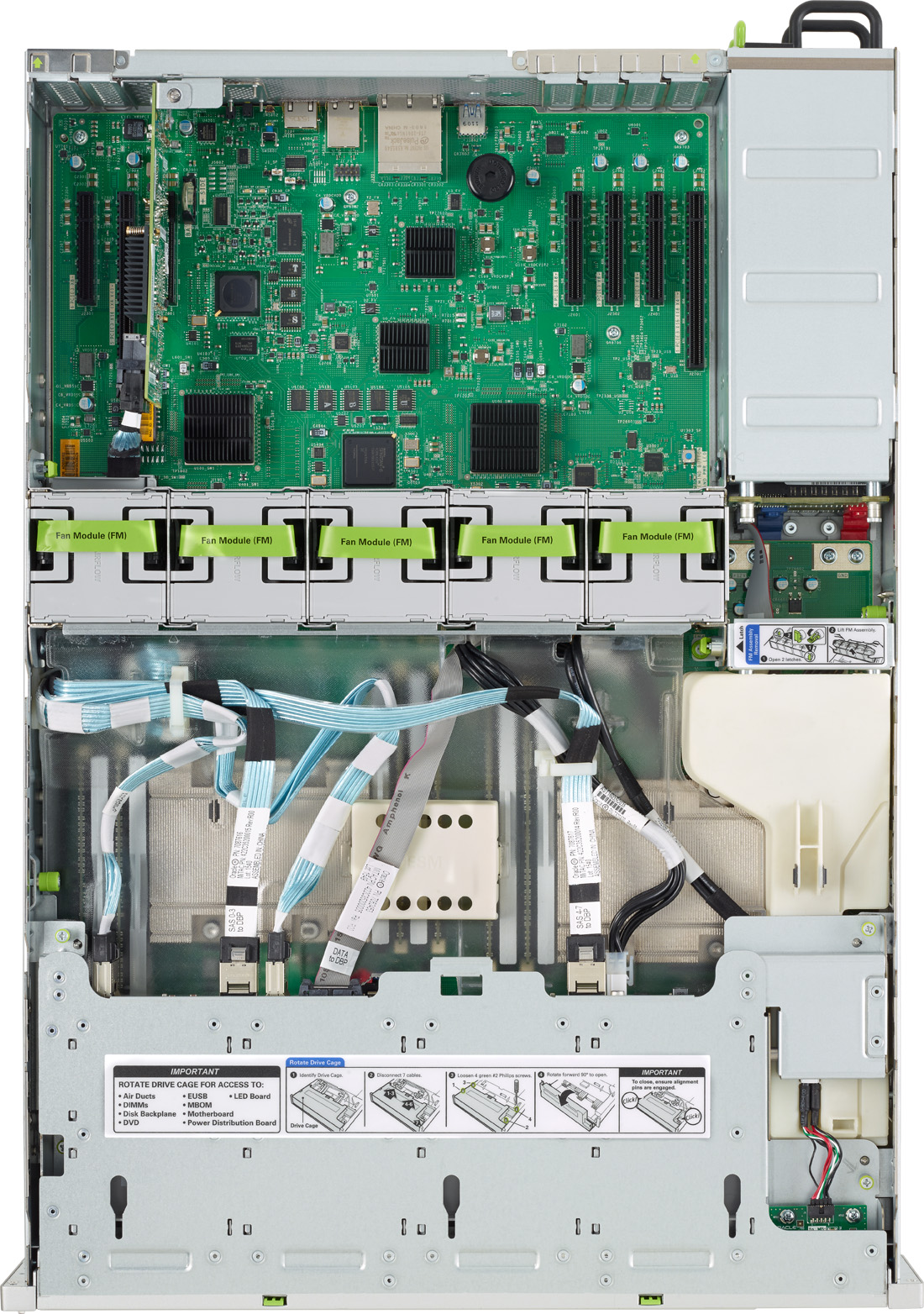 Netra SPARC S7-2 Top Zoom