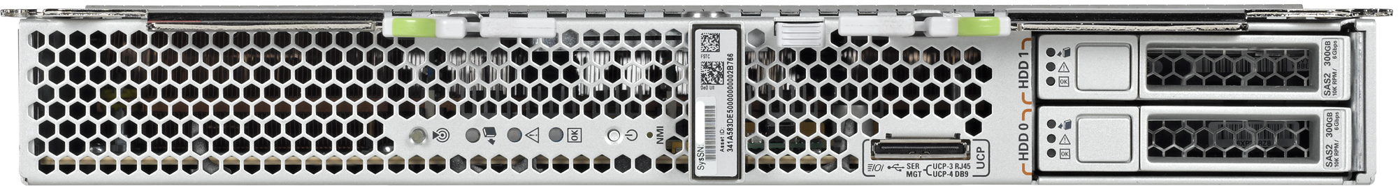 Netra SPARC T5-1B Server Module Front Zoom