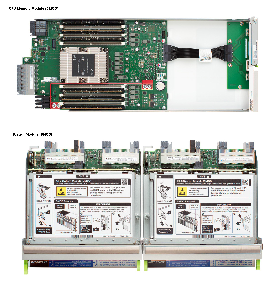 Oracle Server X7-8 Top Zoom