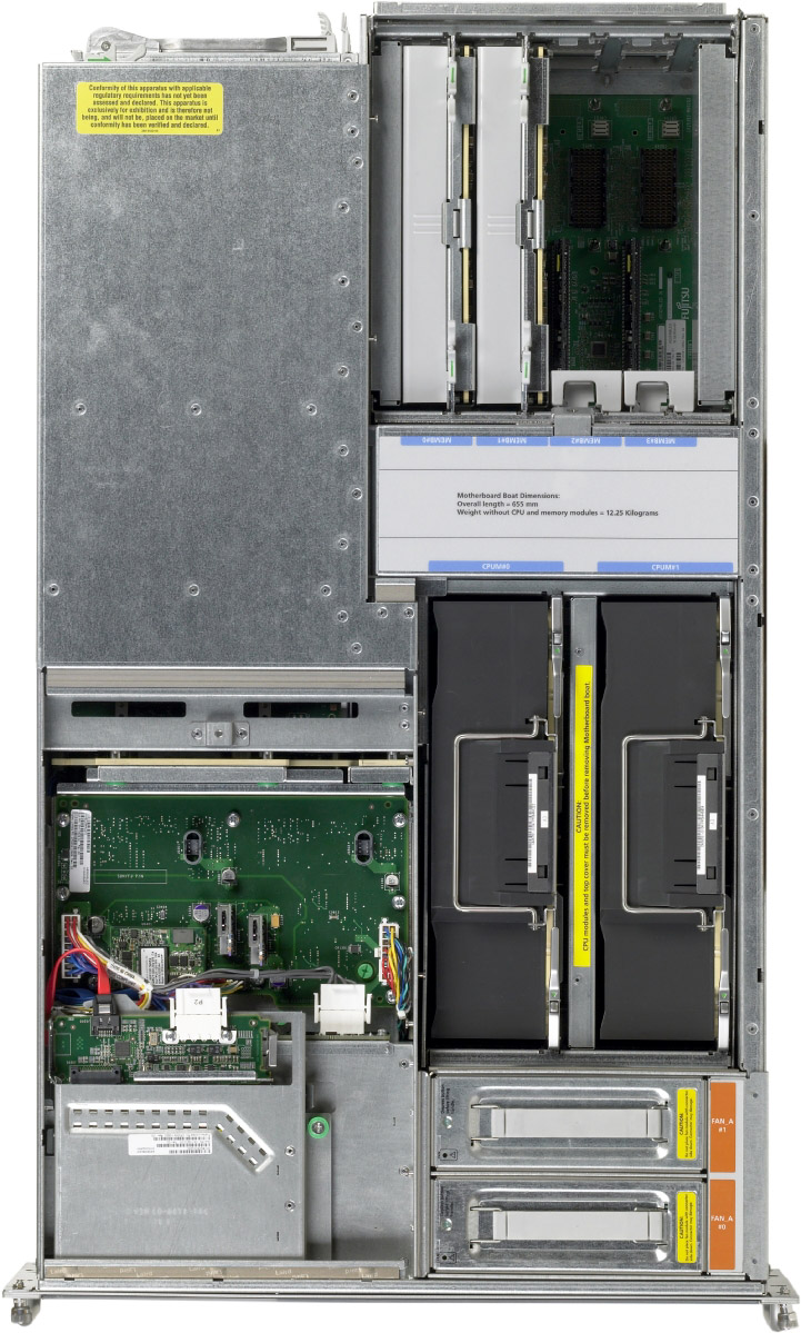 Sun SPARC Enterprise M4000 Top Zoom