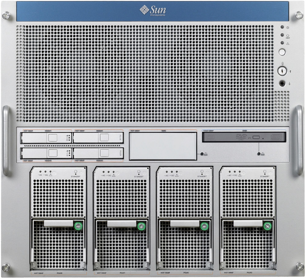 Sun SPARC Enterprise M5000 Front Zoom