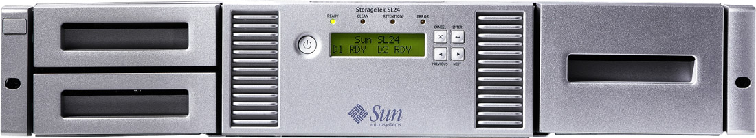Sun StorageTek SL24 Front Zoom