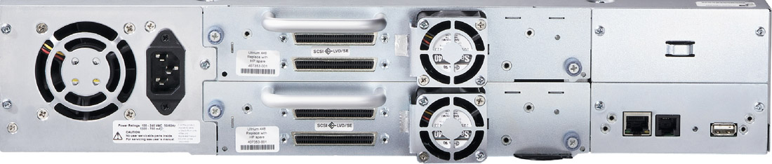Sun StorageTek SL24 Rear Zoom
