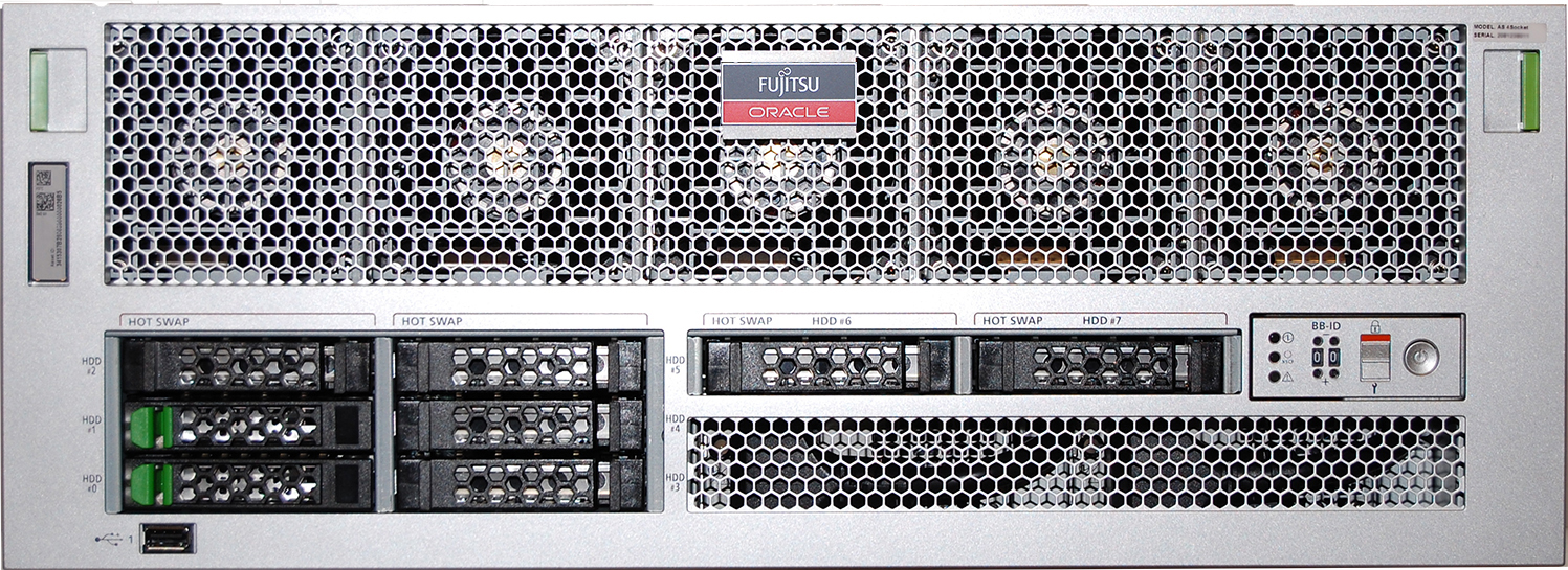 Fujitsu Server M10-4S Front Zoom