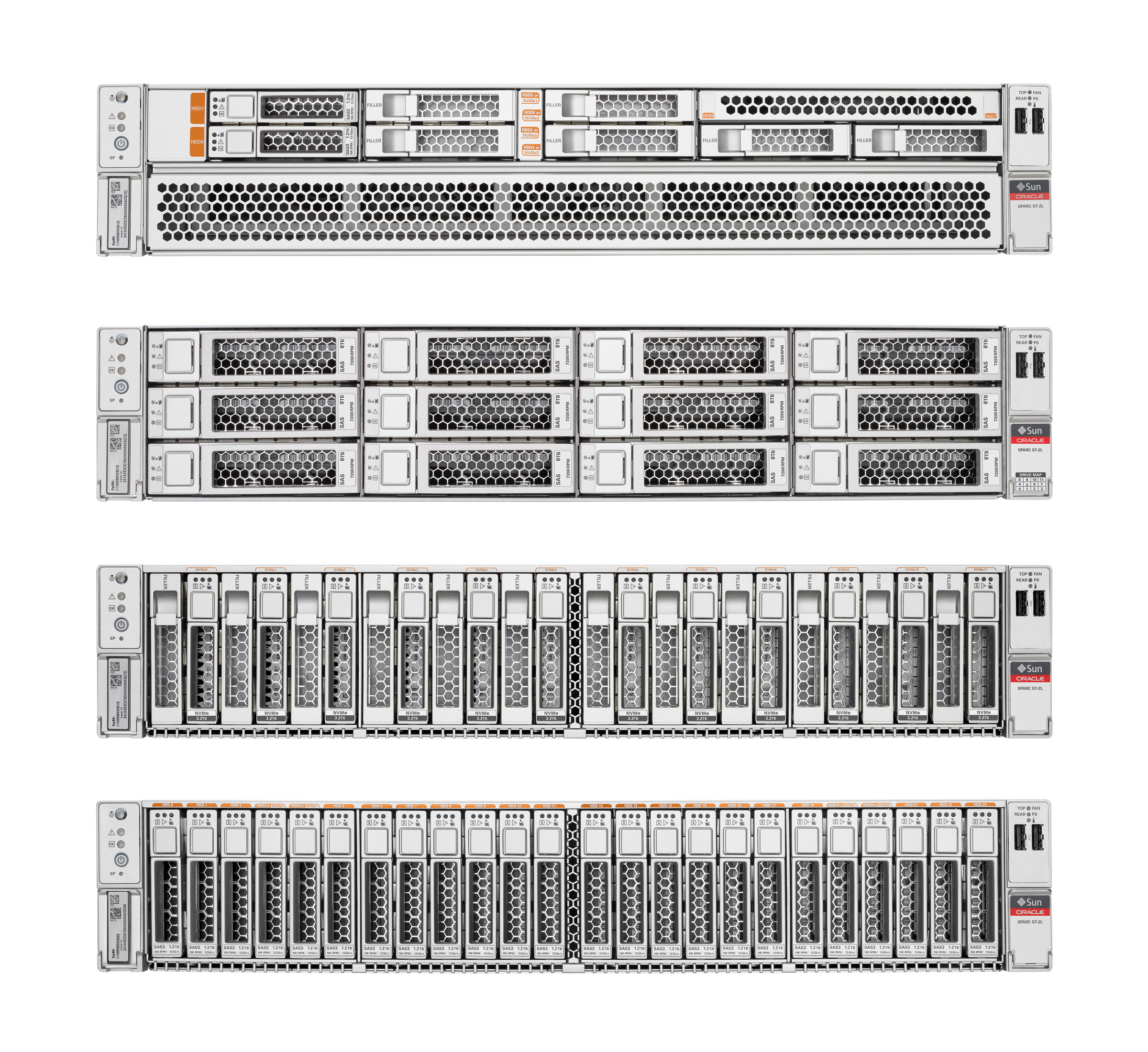 SPARC S7-2L Front Zoom