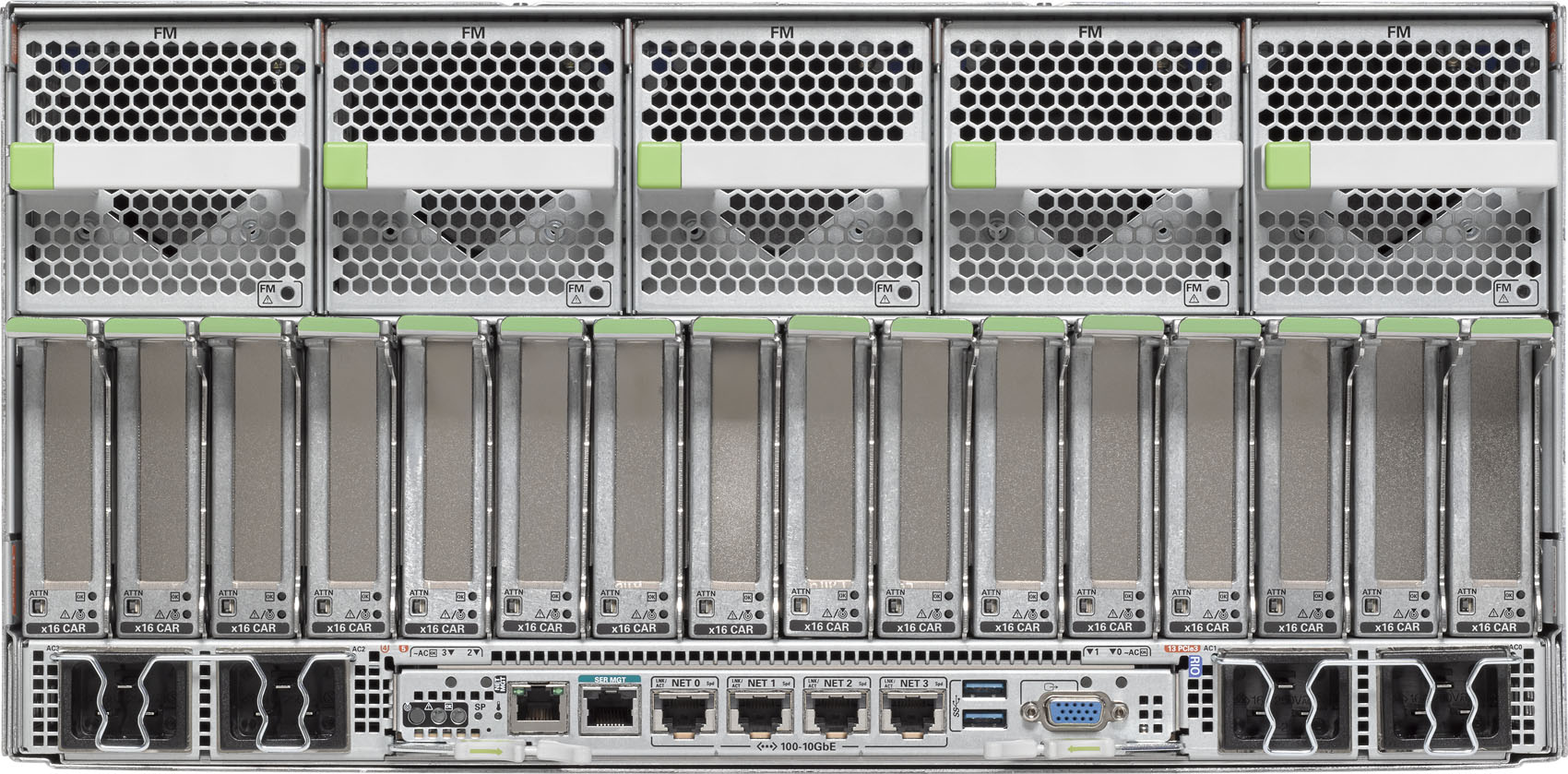 SPARC T7-4 Rear Zoom