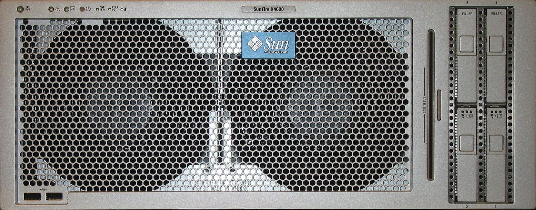 Sun Fire X4600 M2 Front Zoom
