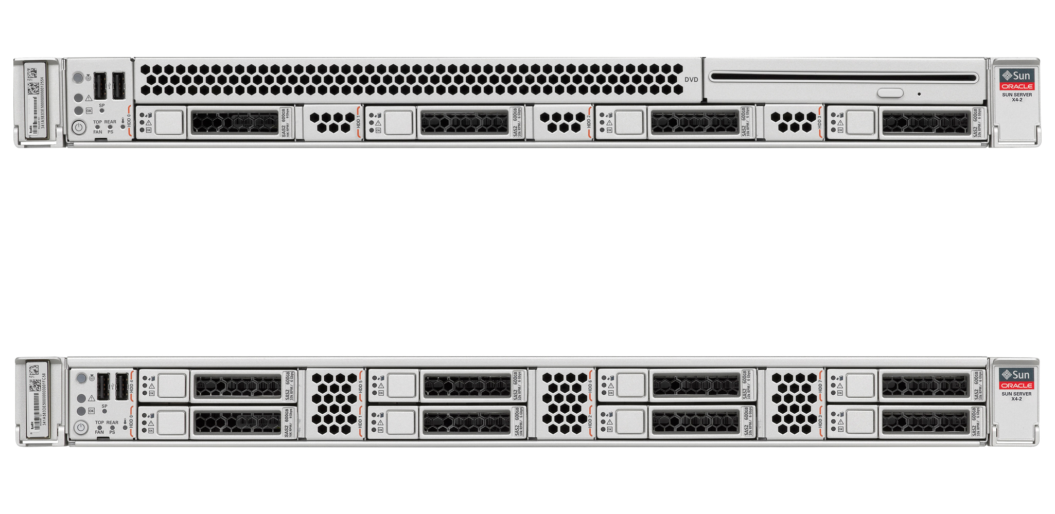 Sun Server X4-2 Front Zoom