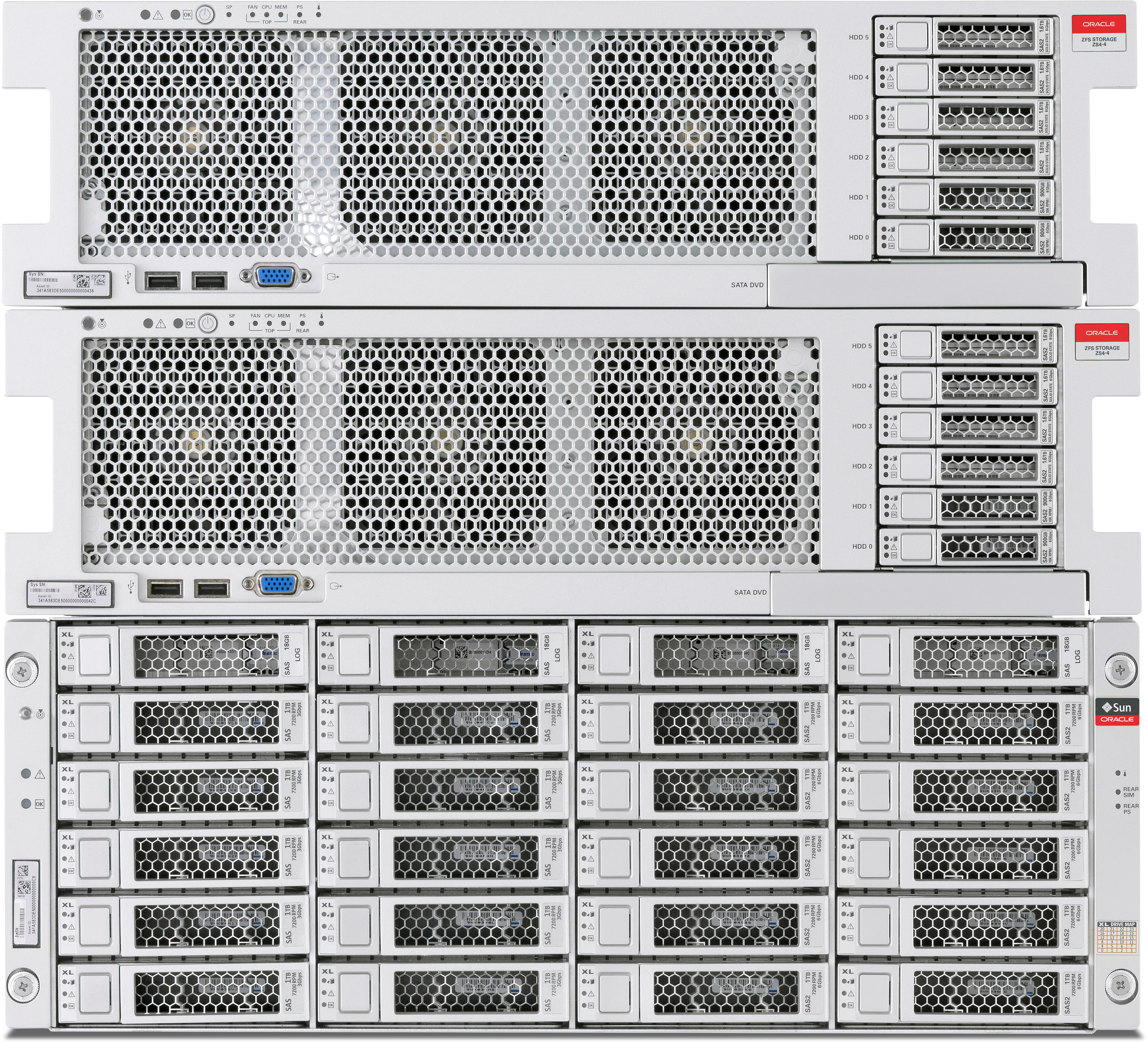 Oracle ZFS Backup Appliance Front Zoom