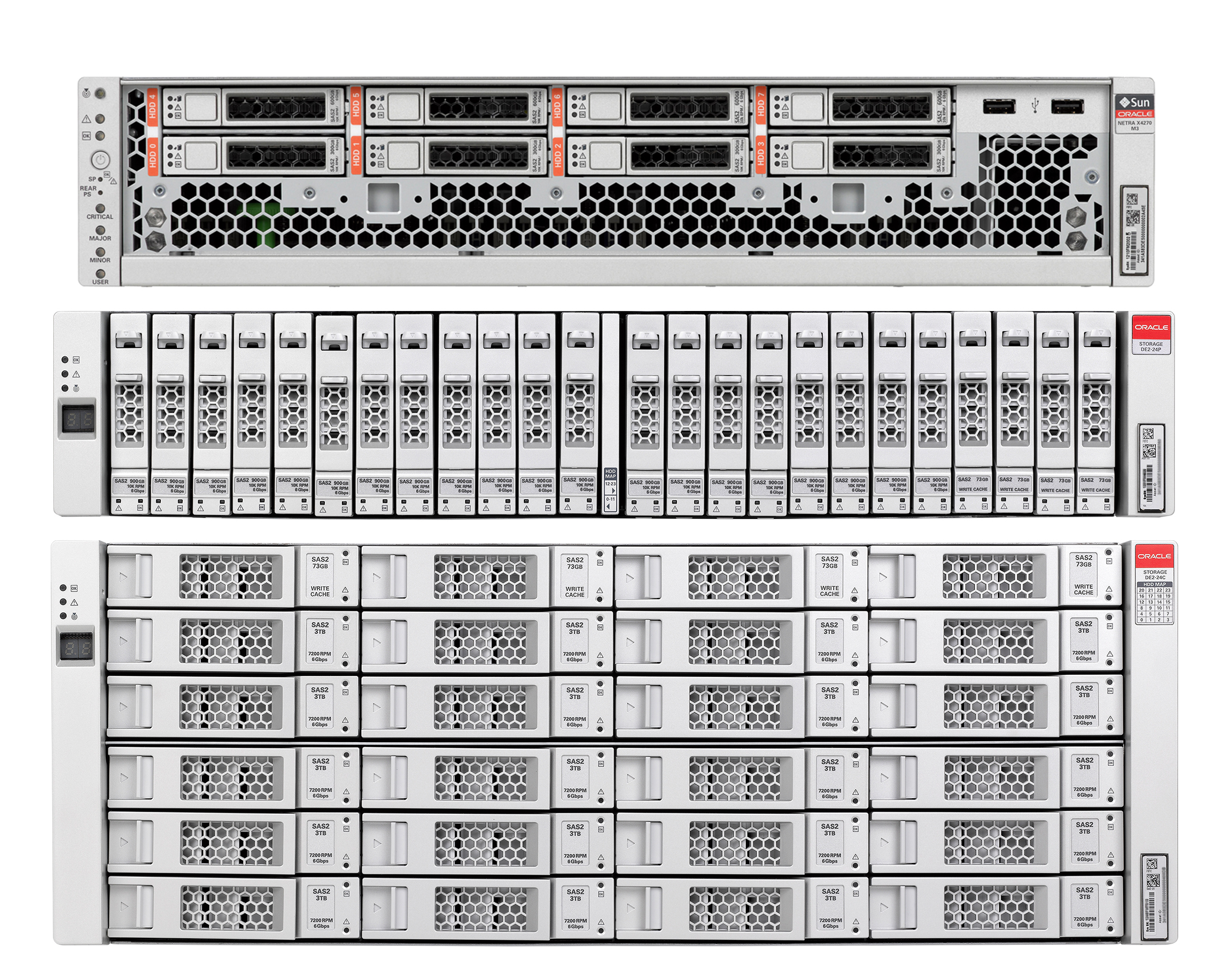 Oracle ZFS Storage ZS3-2 Front Zoom