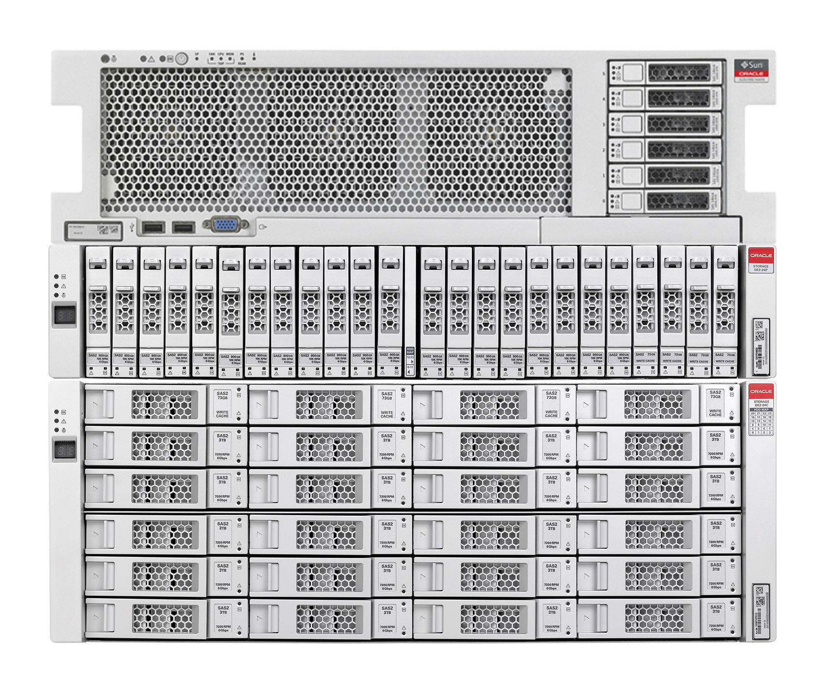 Oracle ZFS Storage ZS3-4 Front Zoom