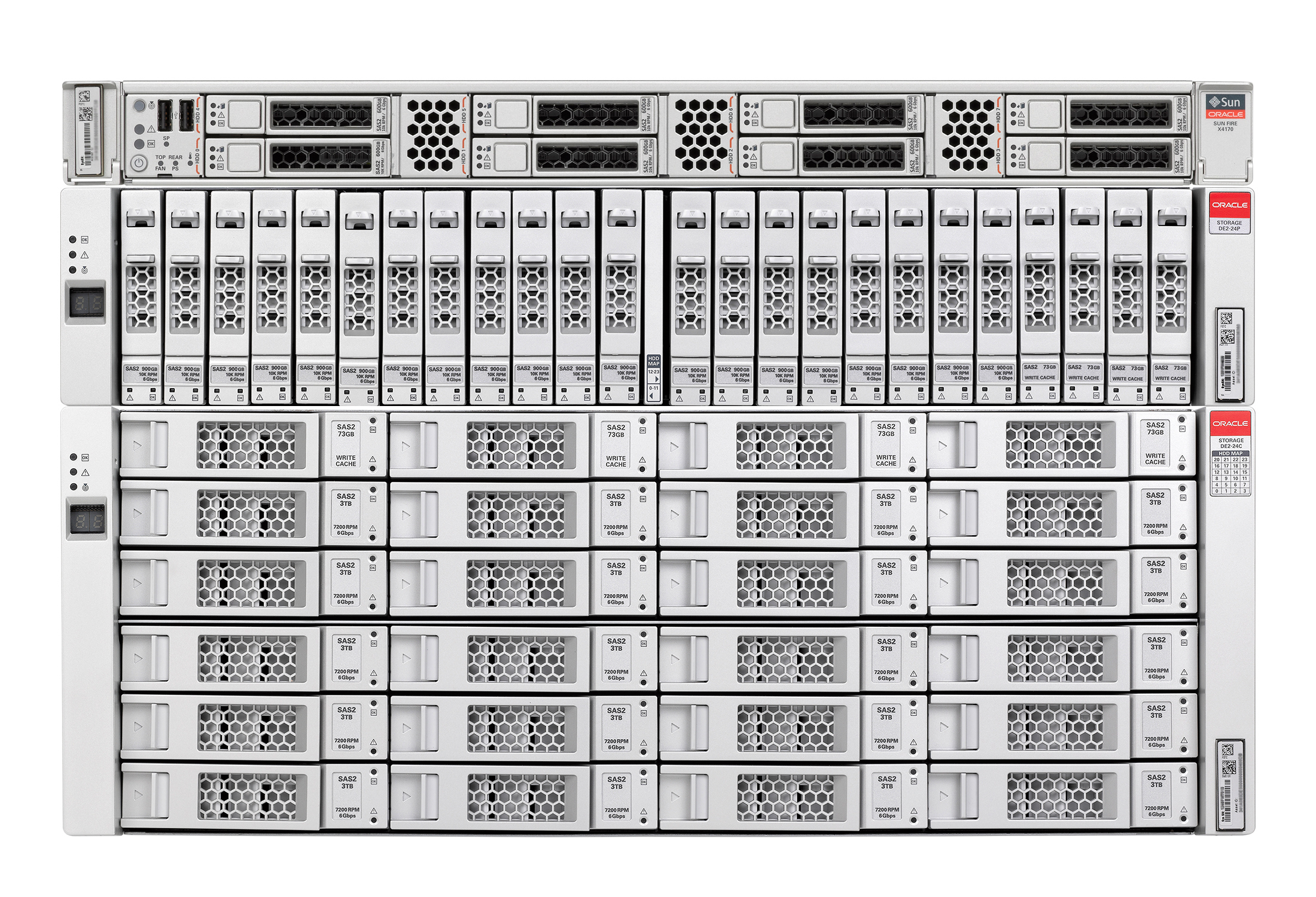 Oracle ZFS Storage ZS3-ES Front Zoom