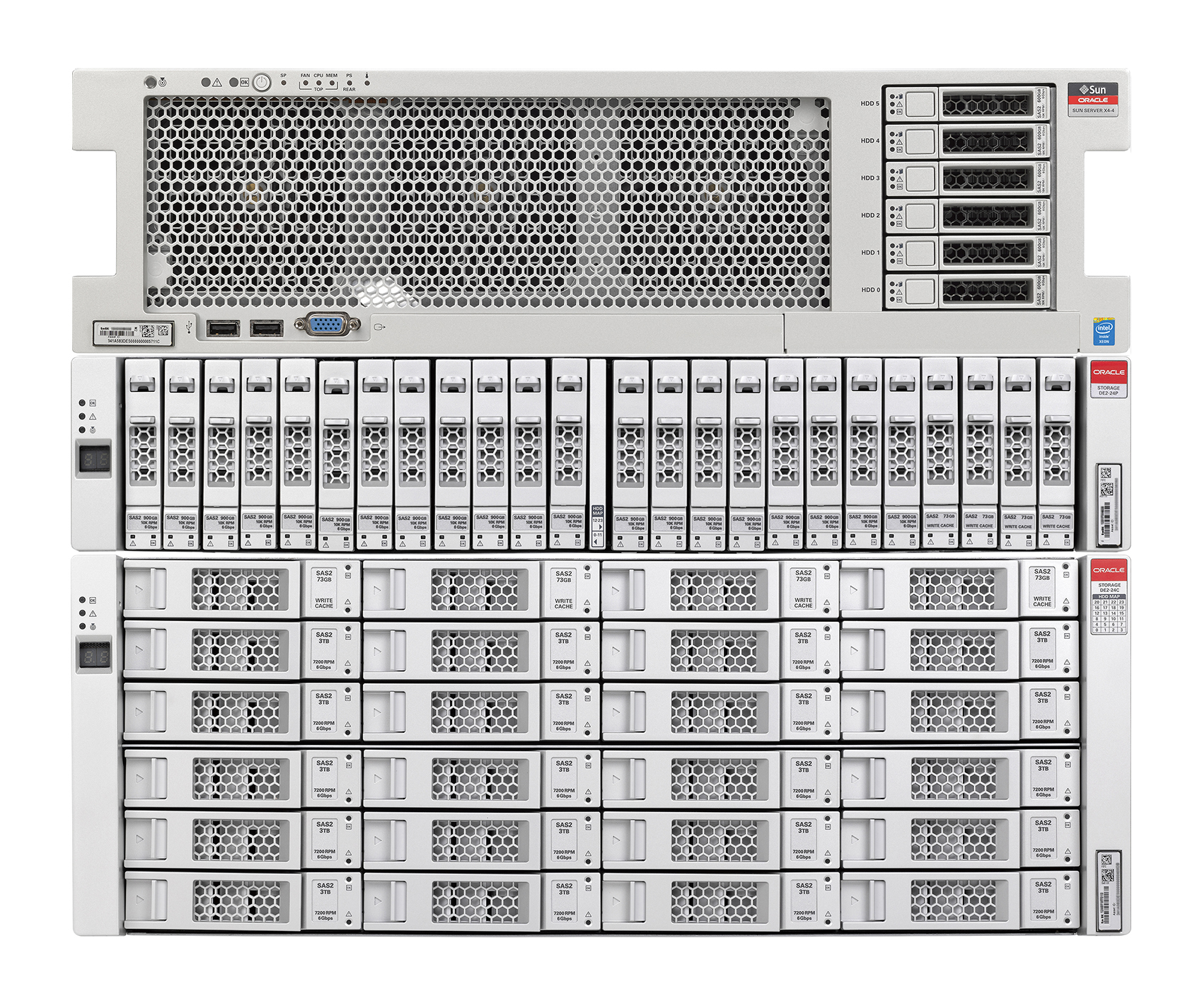 Oracle ZFS Storage ZS4-4 Front Zoom