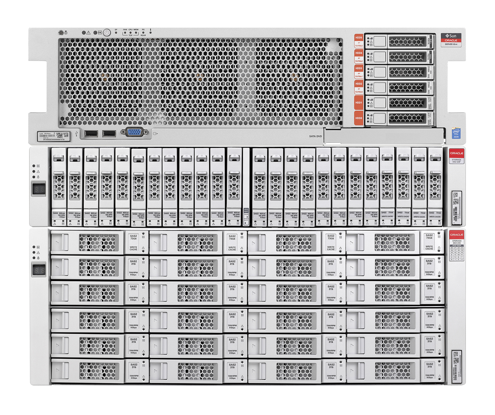 Oracle ZFS Storage ZS5-4 Front Zoom
