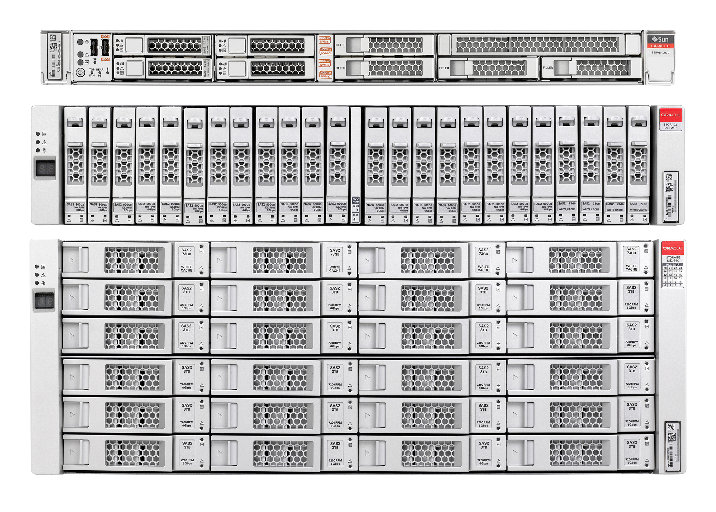 Oracle ZFS Storage ZS5-ES Front Zoom